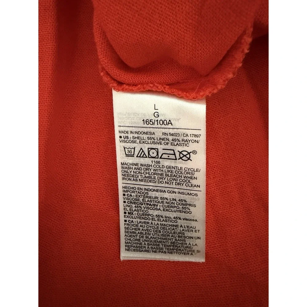 Old Navy Women's Dress Size Large Linen NWT